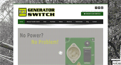 Desktop Screenshot of ezgeneratorswitch.com